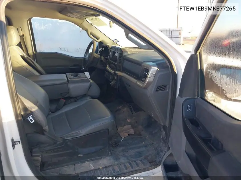 1FTEW1EB9MKE77265 2021 Ford F-150 Xl