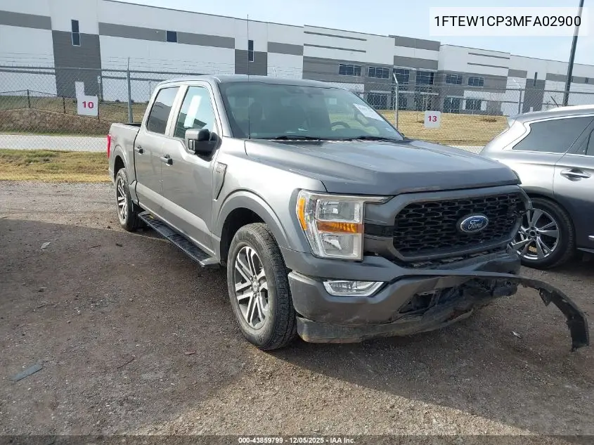 1FTEW1CP3MFA02900 2021 Ford F-150 Xl