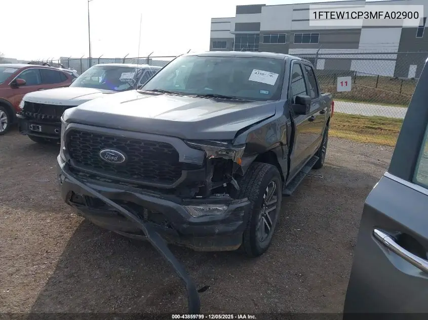 1FTEW1CP3MFA02900 2021 Ford F-150 Xl