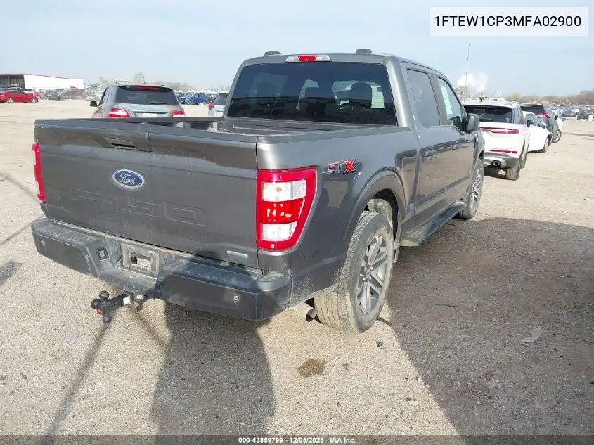 1FTEW1CP3MFA02900 2021 Ford F-150 Xl