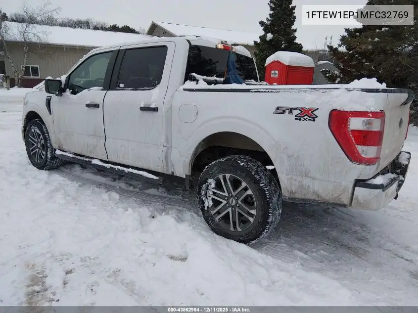 1FTEW1EP1MFC32769 2021 Ford F-150 Xl