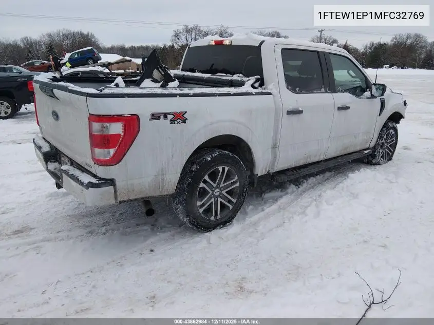 1FTEW1EP1MFC32769 2021 Ford F-150 Xl