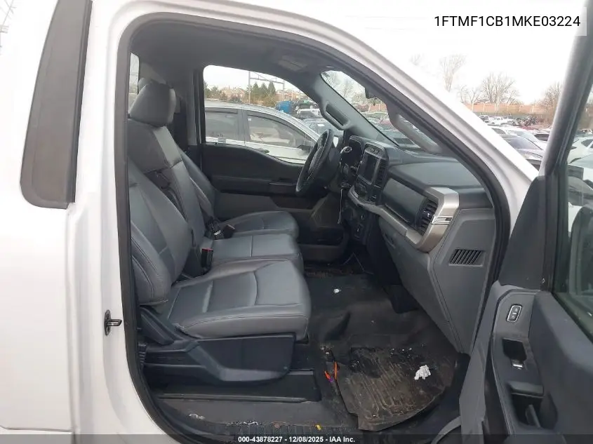 1FTMF1CB1MKE03224 2021 Ford F-150 Xl