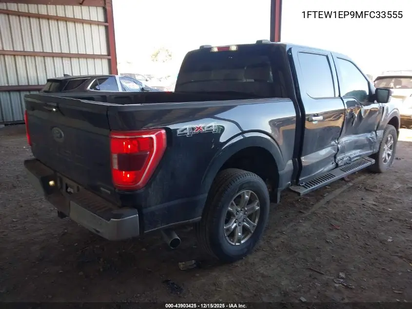 1FTEW1EP9MFC33555 2021 Ford F-150 Xlt