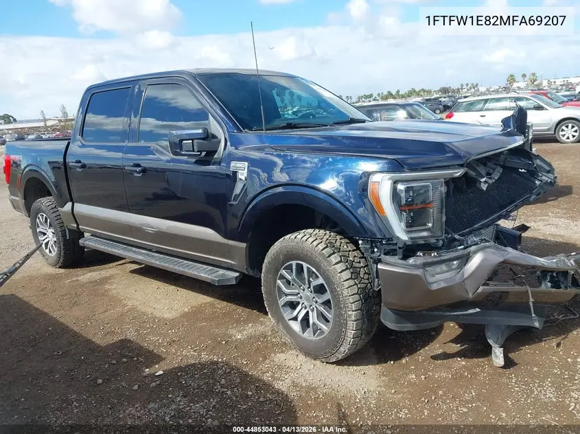 1FTFW1E82MFA69207 2021 Ford F-150 King Ranch