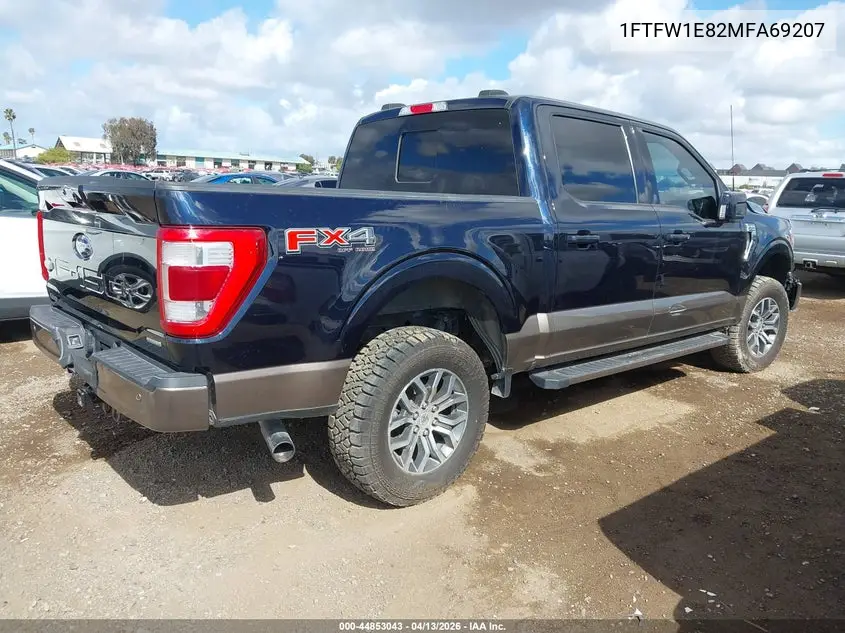1FTFW1E82MFA69207 2021 Ford F-150 King Ranch