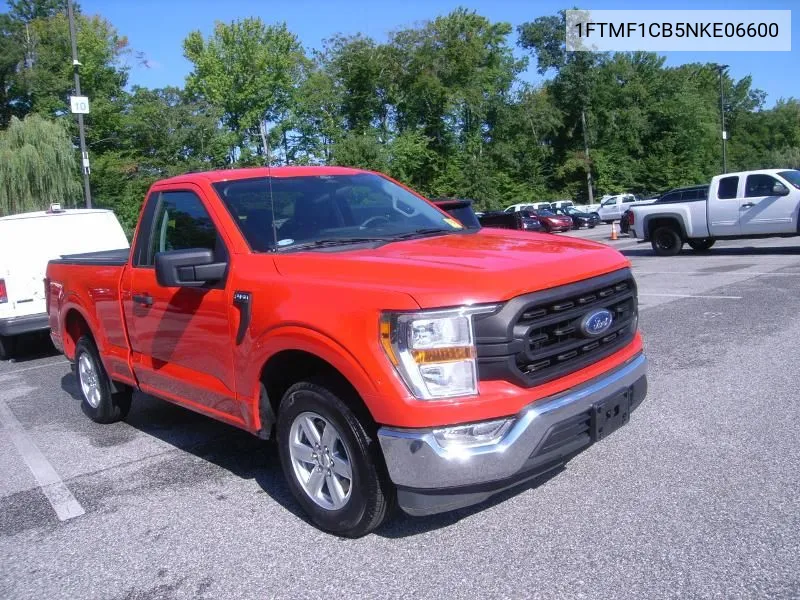 2022 Ford F-150 Xl VIN: 1FTMF1CB5NKE06600 Lot: 40247896