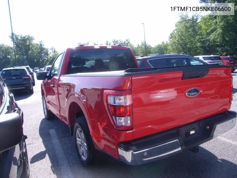 2022 Ford F-150 Xl VIN: 1FTMF1CB5NKE06600 Lot: 40247896