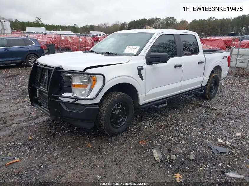 1FTEW1EB3NKE19475 2022 Ford F-150 Xl
