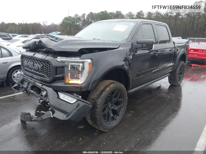 1FTFW1E59NFB34559 2022 Ford F-150 Lariat