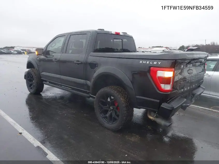 1FTFW1E59NFB34559 2022 Ford F-150 Lariat