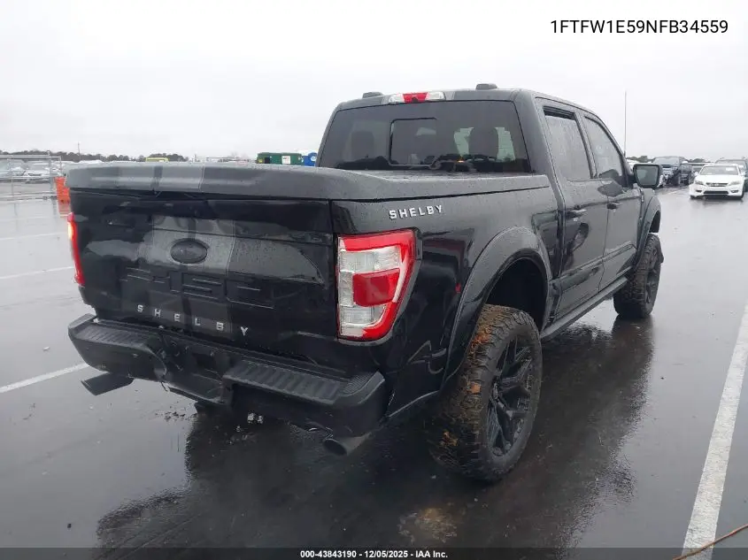 1FTFW1E59NFB34559 2022 Ford F-150 Lariat