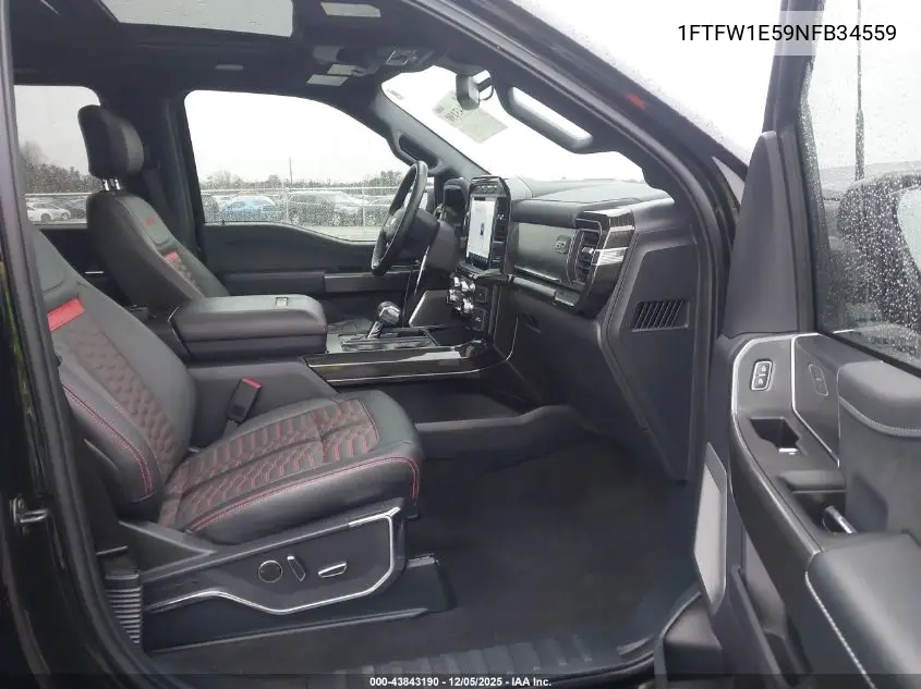 1FTFW1E59NFB34559 2022 Ford F-150 Lariat