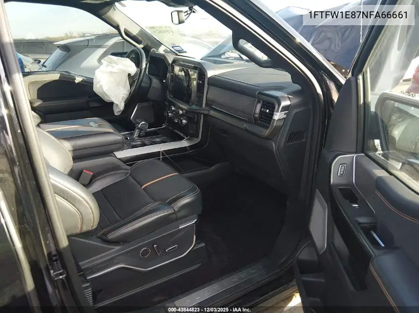1FTFW1E87NFA66661 2022 Ford F-150 Platinum