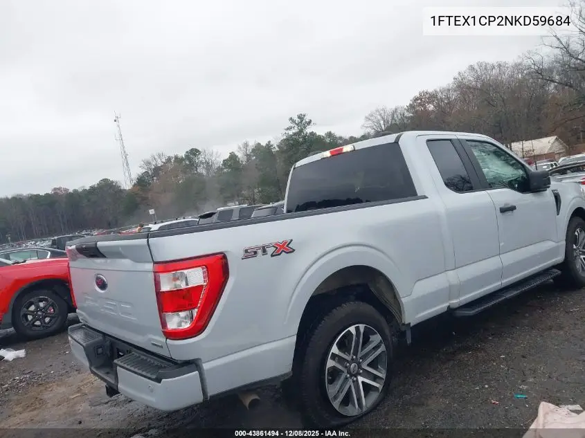 1FTEX1CP2NKD59684 2022 Ford F-150 Xl