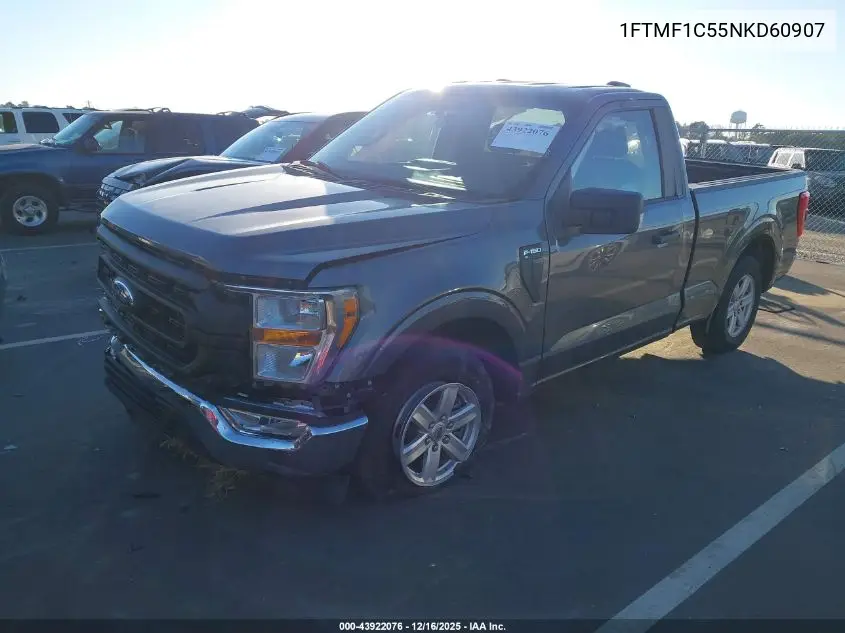 1FTMF1C55NKD60907 2022 Ford F-150 Xl