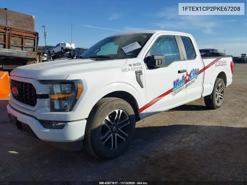 1FTEX1CP2PKE67208 2023 Ford F-150 Xl