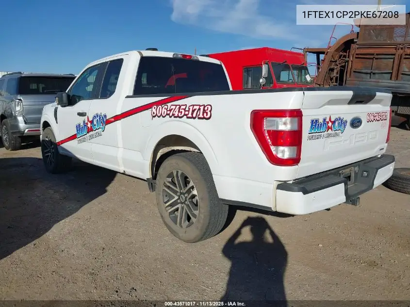 1FTEX1CP2PKE67208 2023 Ford F-150 Xl