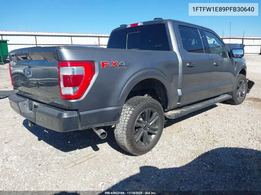 1FTFW1E89PFB30640 2023 Ford F-150 Lariat