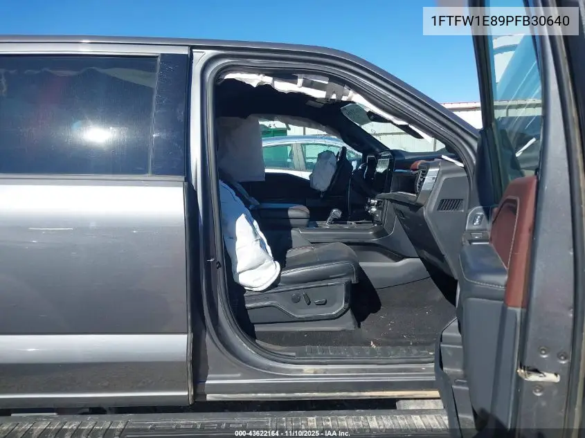 1FTFW1E89PFB30640 2023 Ford F-150 Lariat