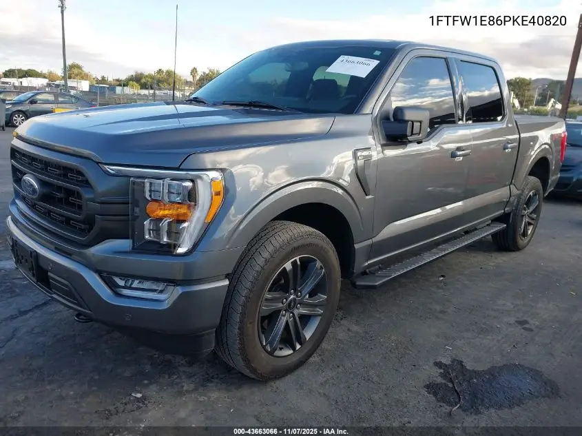 1FTFW1E86PKE40820 2023 Ford F-150 Xlt