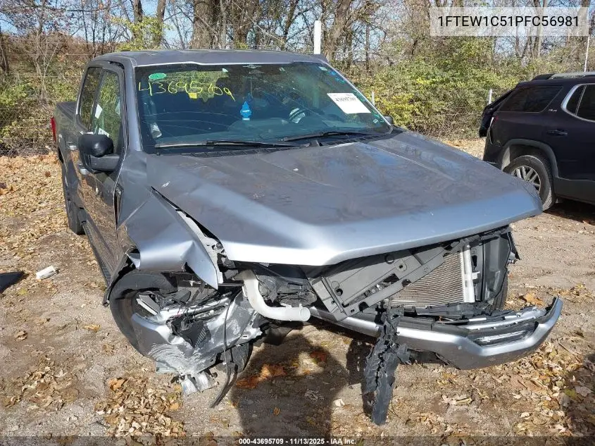 1FTEW1C51PFC56981 2023 Ford F-150 Xlt