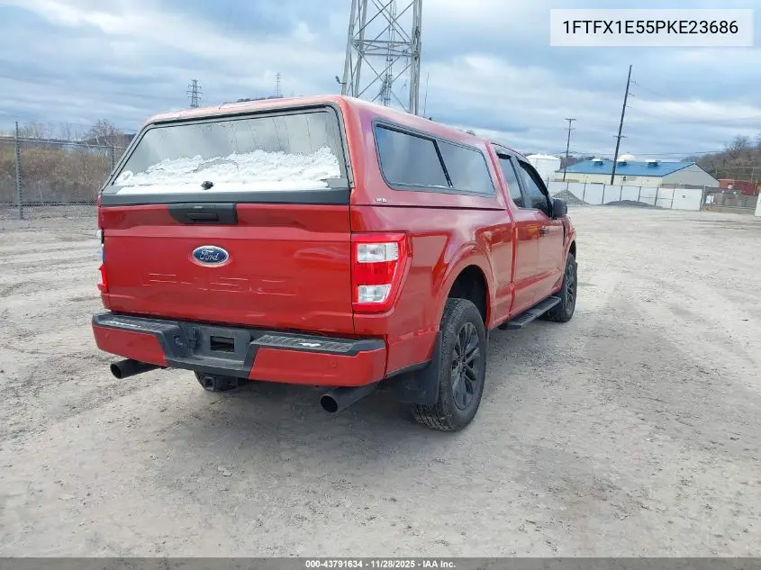1FTFX1E55PKE23686 2023 Ford F-150 Xl