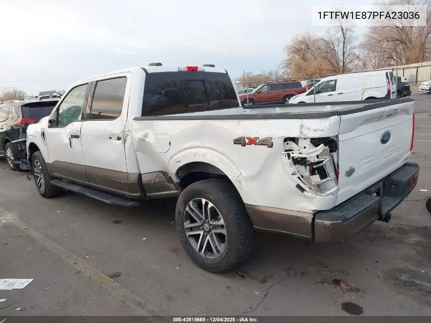 1FTFW1E87PFA23036 2023 Ford F-150 King Ranch