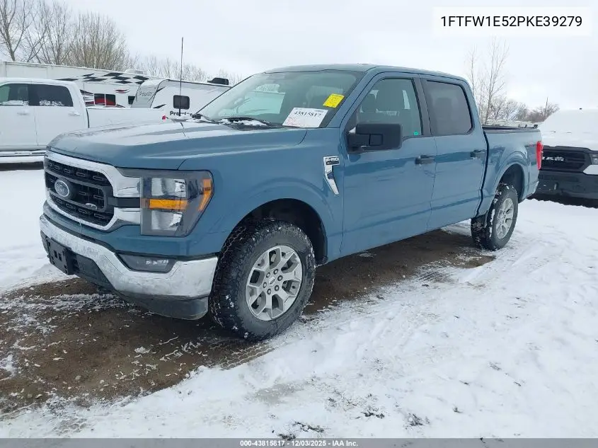 1FTFW1E52PKE39279 2023 Ford F-150 Xlt