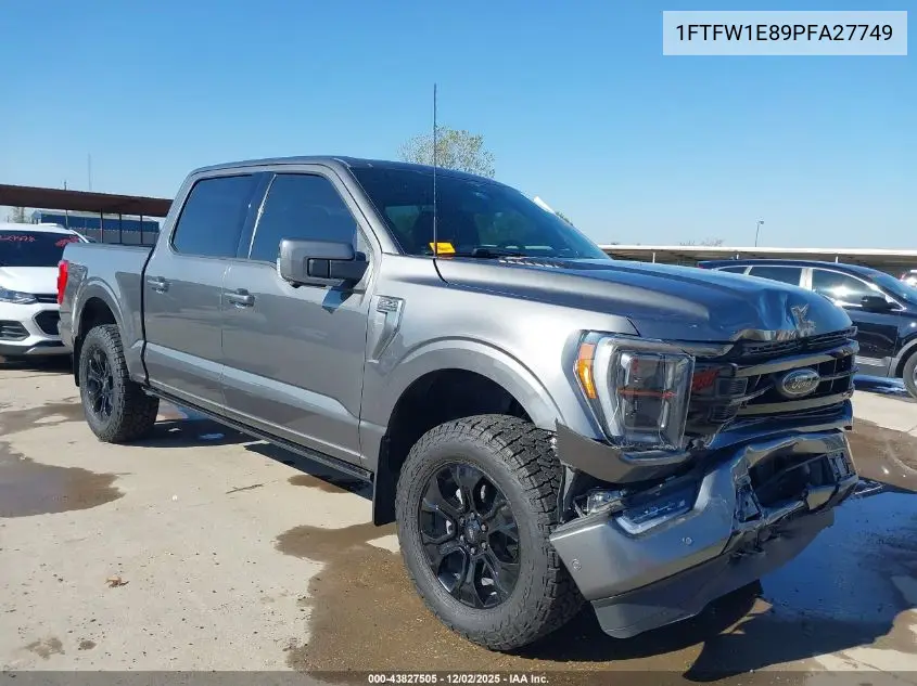 1FTFW1E89PFA27749 2023 Ford F-150 Platinum