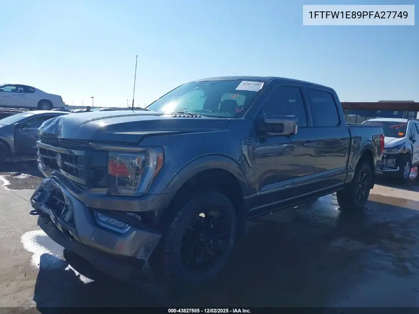 1FTFW1E89PFA27749 2023 Ford F-150 Platinum