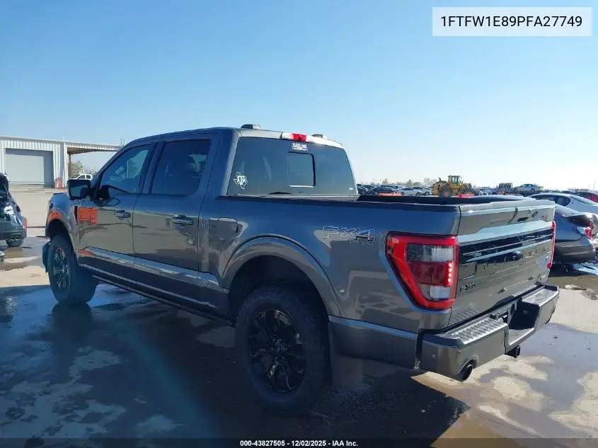 1FTFW1E89PFA27749 2023 Ford F-150 Platinum