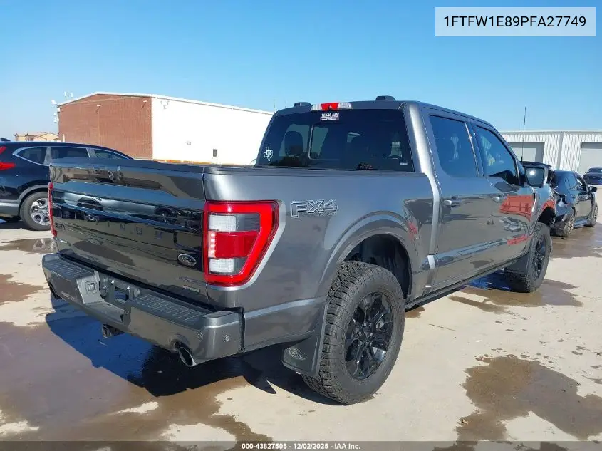 1FTFW1E89PFA27749 2023 Ford F-150 Platinum