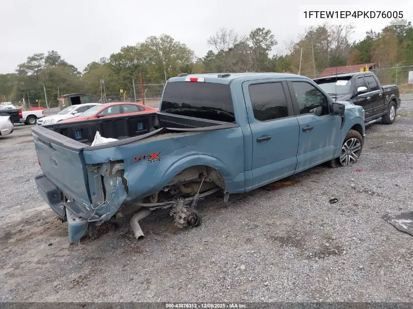 1FTEW1EP4PKD76005 2023 Ford F-150 Xl