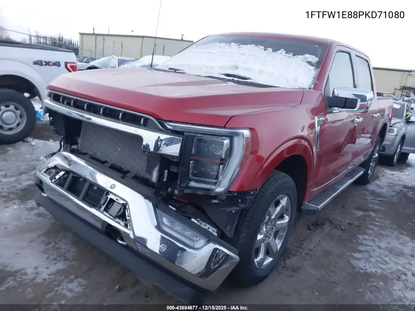 1FTFW1E88PKD71080 2023 Ford F-150 Lariat
