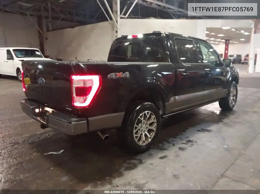 1FTFW1E87PFC05769 2023 Ford F-150 King Ranch