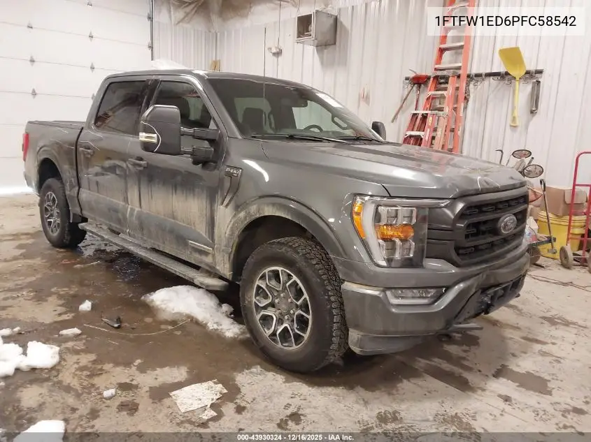 1FTFW1ED6PFC58542 2023 Ford F-150 Xlt