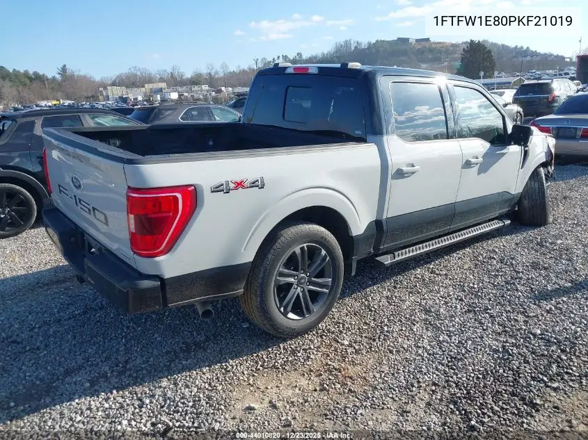 1FTFW1E80PKF21019 2023 Ford F-150 Xlt