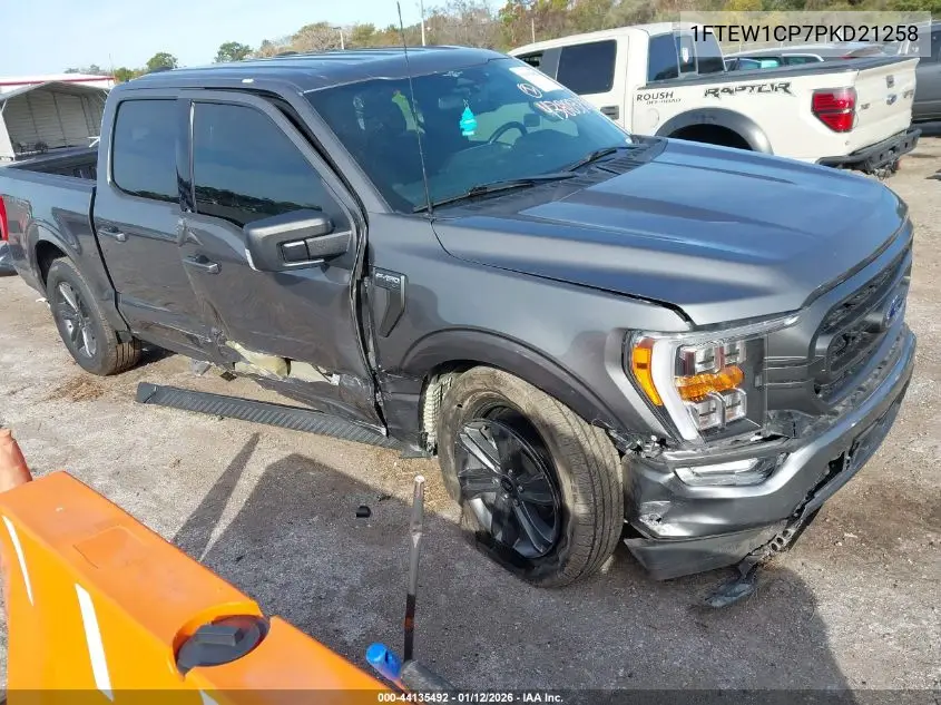 1FTEW1CP7PKD21258 2023 Ford F-150 Xlt