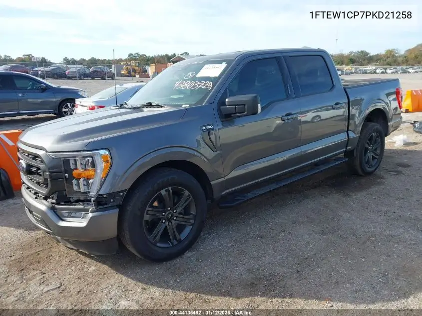 1FTEW1CP7PKD21258 2023 Ford F-150 Xlt
