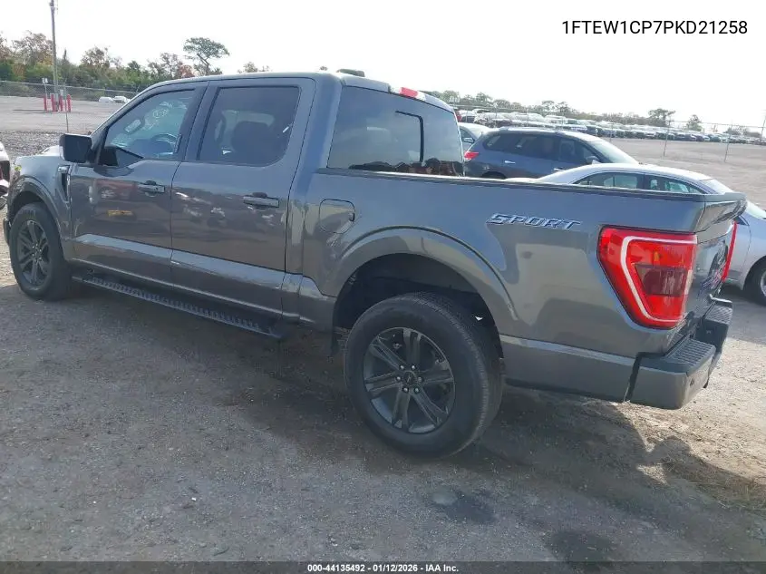 1FTEW1CP7PKD21258 2023 Ford F-150 Xlt