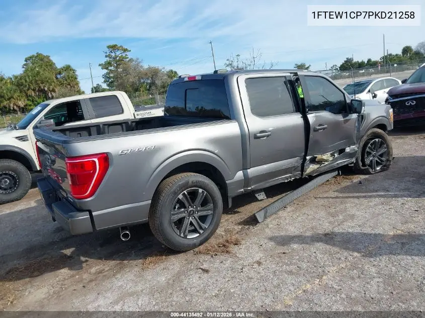 1FTEW1CP7PKD21258 2023 Ford F-150 Xlt