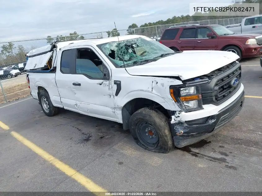 1FTEX1CB2PKD82471 2023 Ford F-150 Xl