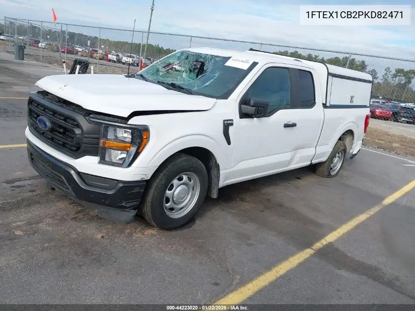 1FTEX1CB2PKD82471 2023 Ford F-150 Xl