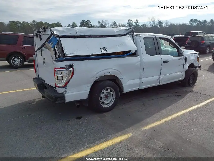 1FTEX1CB2PKD82471 2023 Ford F-150 Xl