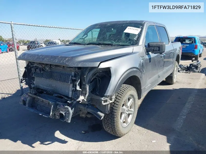 1FTFW3LD9RFA71829 2024 Ford F-150 Xlt