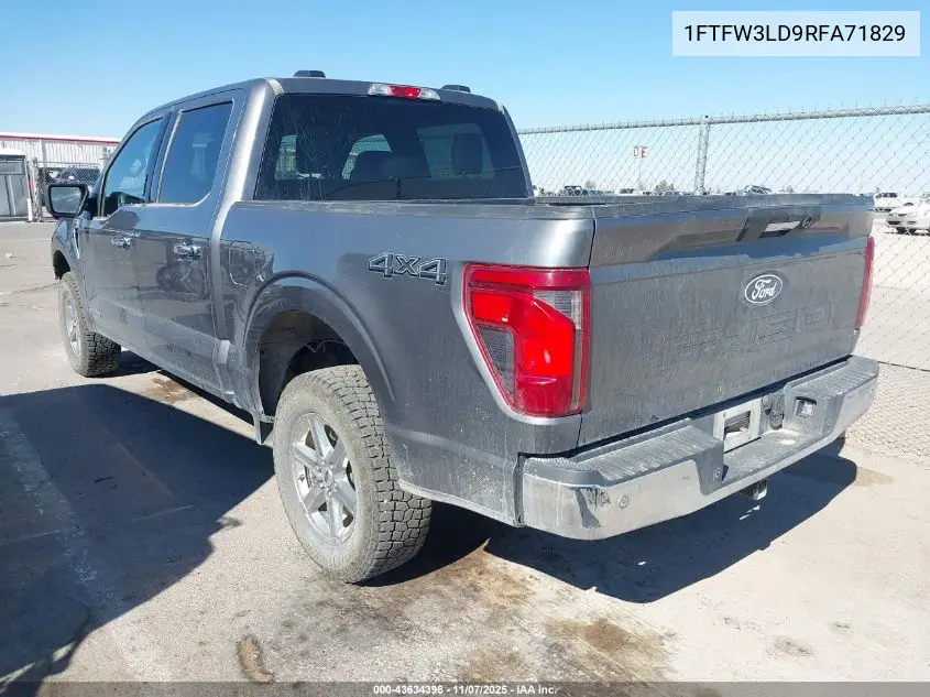1FTFW3LD9RFA71829 2024 Ford F-150 Xlt
