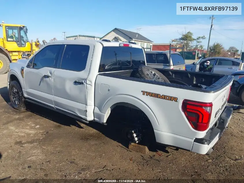 1FTFW4L8XRFB97139 2024 Ford F-150 Tremor