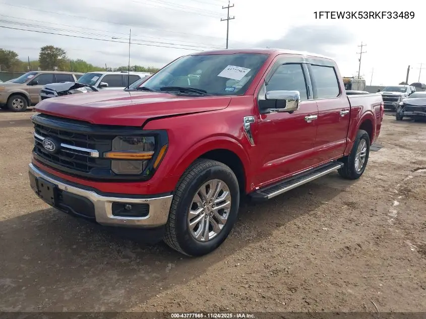 1FTEW3K53RKF33489 2024 Ford F-150 Xlt