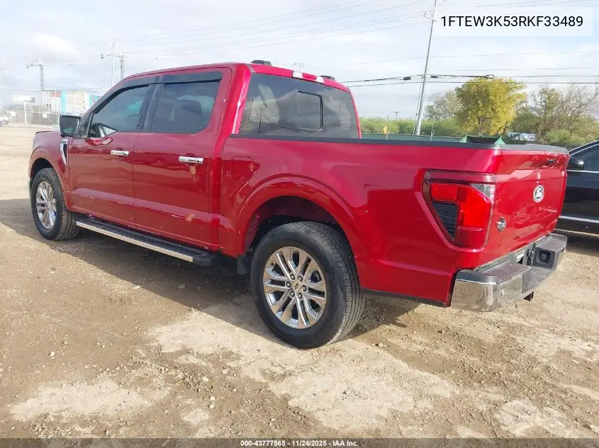 1FTEW3K53RKF33489 2024 Ford F-150 Xlt